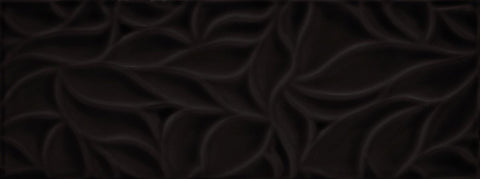 EUPHORIA ORGANIC SERIES - Black Matte Porcelain - 9x24"